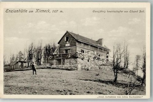 Thal Enzianhütte am Kieneck Hüttenstempel