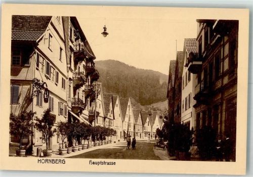 Hornberg 1913 Hauptstraße