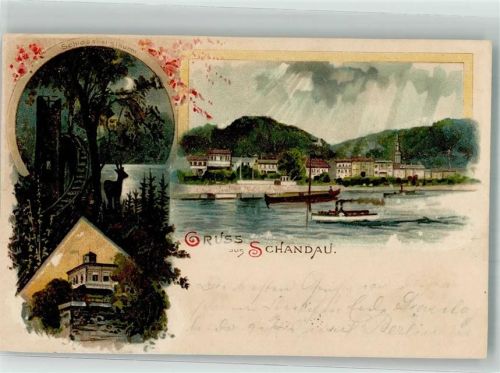 Bad Schandau 1899 Schlossbergturm