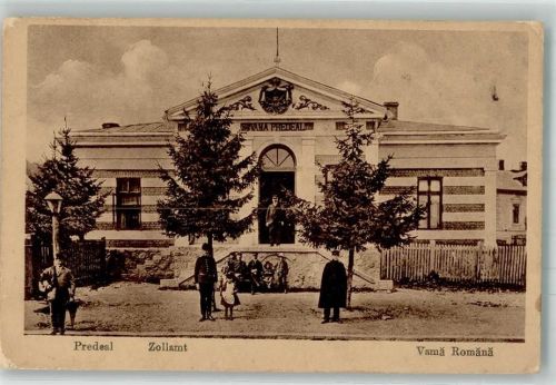 Kronstadt 1917 Justizgebäude Zollamt Feldpost WK I Predal
