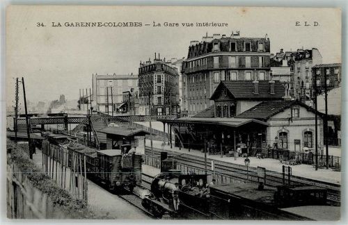 La Garenne-Colombes Bahnhof Eisenbahn