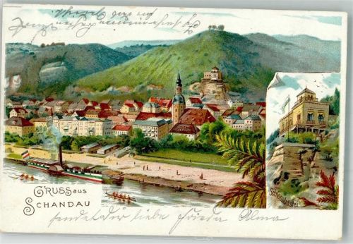 Bad Schandau 1899 Schlossbastei