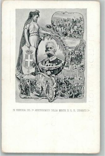Memoria Morte Di S.M. Umberto