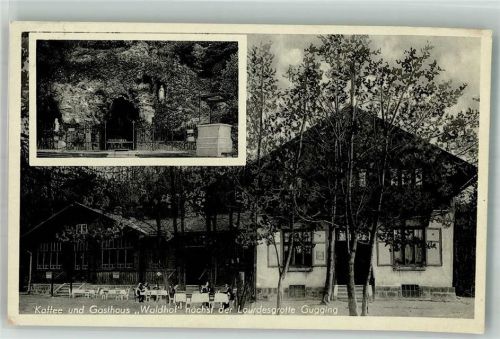 Maria Gugging Cafe Gasthaus Waldhof Lourdesgrotte
