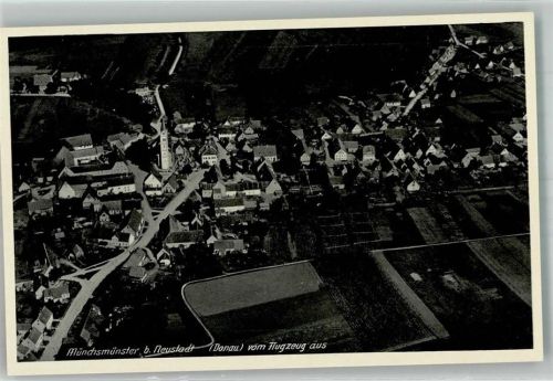 Münchsmünster Fliegeraufnahme Freigeg. R.L.M.