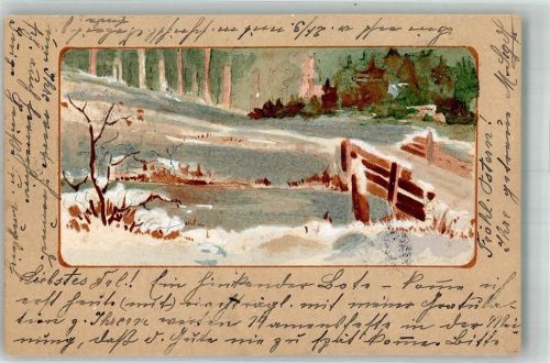 1904 Landschaft Verlag D.T.C. L. Serie 110-4