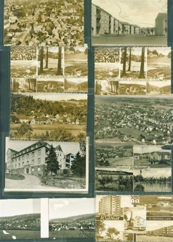 51545 W5220 Waldbröl und Umgebung Lot mit 24 Fotos Originale aus dem Archiv des Metzverlages viele mit Kleberesten rückseitig
