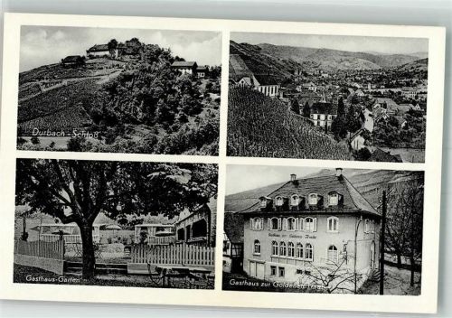 77770 W7601 Durbach - Gasthaus zur Goldenen Traube Schloss