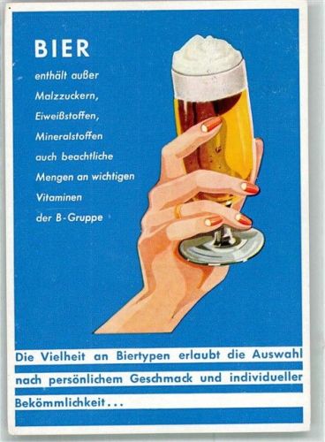 W4600 Dortmund Entwurf Atelier Busse Verlag Brauer Bund Brauerei 1964