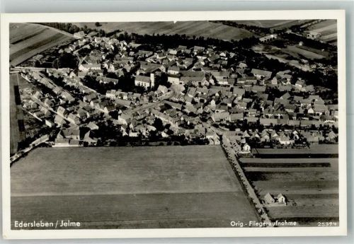 Edersleben 1938 Fliegeraufnahme