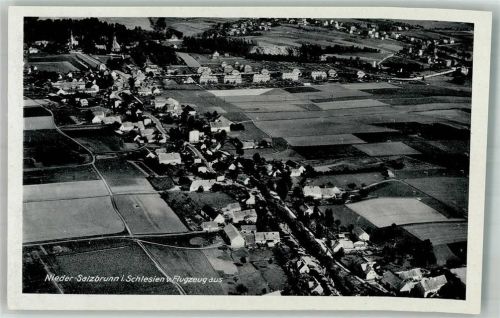 Niedersalzbrunn 1942 Fliegeraufnahme