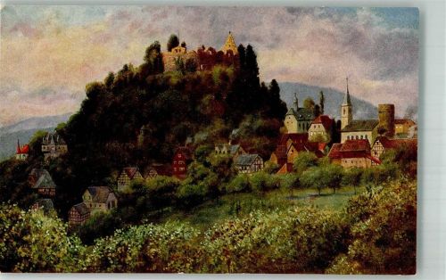 Lindenfels Verlag Edm. v. König Nr. 102 Serie Odenwald Blatt 4