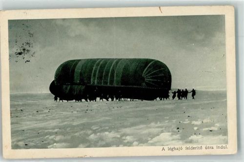 1915 Militär A leghajo felderito utra indul. WK I AK