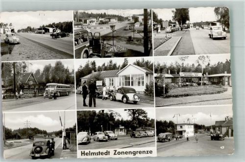 Helmstedt Zonengrenze Omnibus VW Käfer