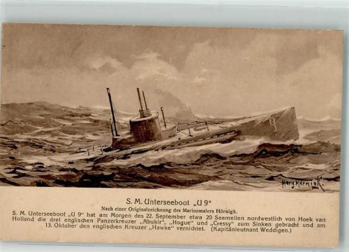 U-9 Marinemaler Hörnigk