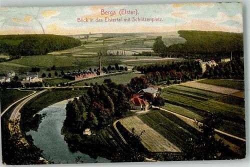 Berga 1911 Elstertal Schützenplatz