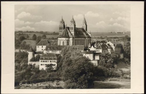 1953 Comburg bei Schwäbisch Hall.,Franckh Verlag AKU1