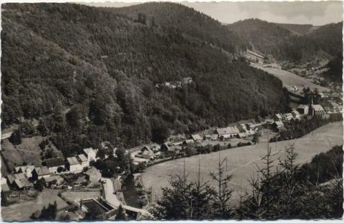 1955 Sieber, Luftaufnahme,Friko-Bildverlag