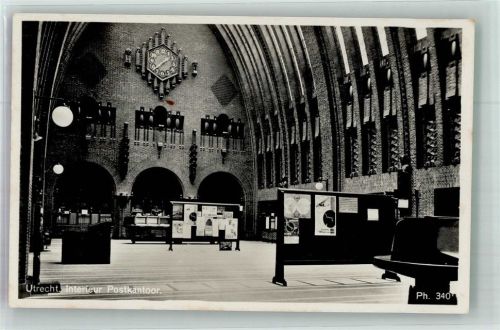 Utrecht 1933 Postamt innen