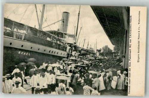 Jakarta Hafen Dampfschiff Real Tanjung Priok