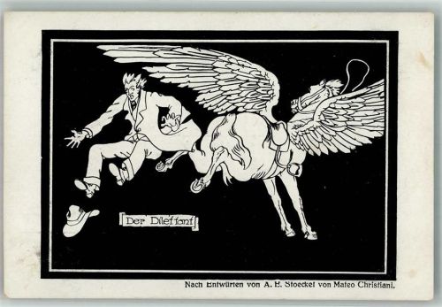 Nacht Entwürfen v. Stoeckel A.E. von Mateo Christiani - Der Diletant Pegasus Verlag