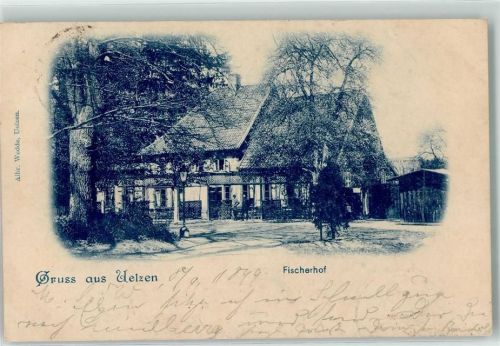 Uelzen 1899 Gasthaus Fischerhof