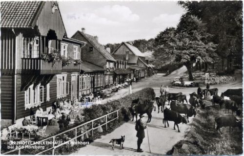 1967 Bad Harzburg, Harzhotel Molkenhaus im Hochharz,Carl Friedrich Fangmeier AKU1