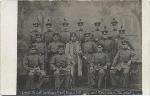 um 1914/18 Infanterie-Regiment,