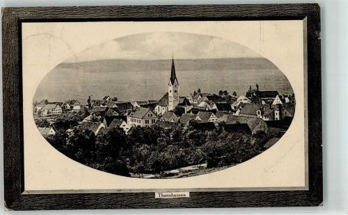 Thannhausen 1915 Prägedruck Stadtpfarrkirche