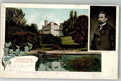 Berg 1904 Schloß Berg am Starnberger See