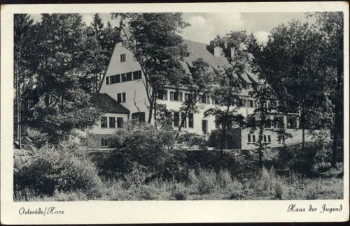 1955 Osterode: Haus der Jugend,Oderich AKU1