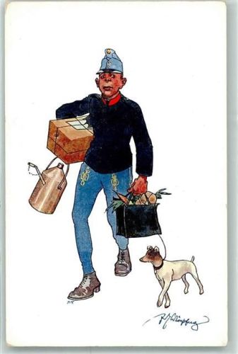 Einkauf Ölkanne Hund BKW I Nr 583-2