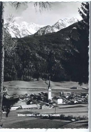 Sillian 1965 Österreich, Ansicht mit Bergen,Karl Oth. Sillian