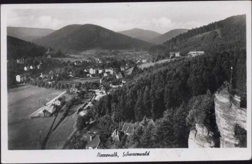um 1930/40 Bad Herrenalb, Schwarzwald.,Karl G. Peters AKU1
