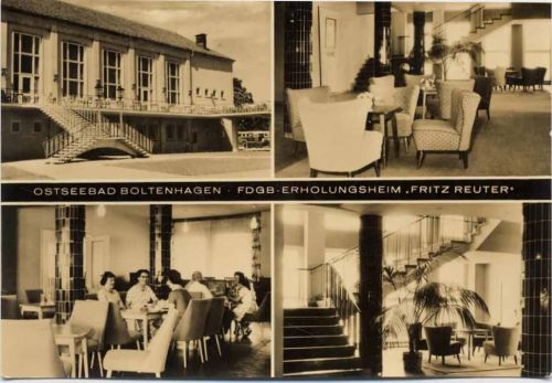19 Boltenhagen, FDGB-Erholungsheim Fritz Reuter,Bild und Heimat Reichenbach AKU1