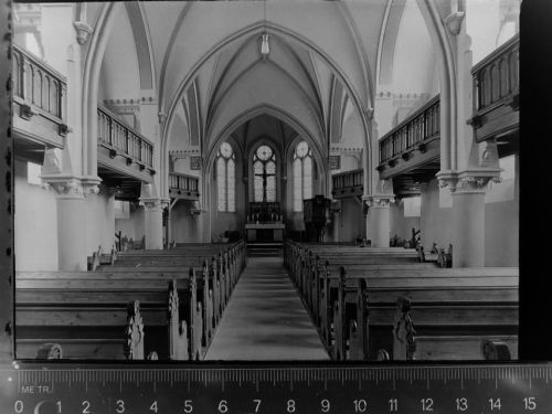 31073 W3223 Delligsen GLASNEGATIV Kirche