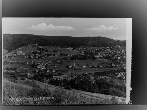 72270 W7292 Baiersbronn GLASNEGATIV