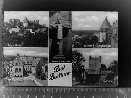 Bad Bentheim Mehrfachbildkarte
