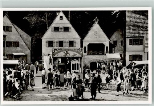 89518 W7920 Heidenheim an der Brenz Foto AK Naturtheater Spielsommer 1950 Die Pfingstorgel