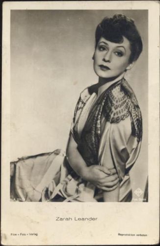 um 1930-40 Zarah Leander, Foto Quick Nr. A 3742/1,Film-Foto-Verlag