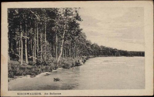 27386 W2725 Kirchwalsede 1925 - Kirchwalsede, Am Bullensee.,Stopp & Alpers AKU1