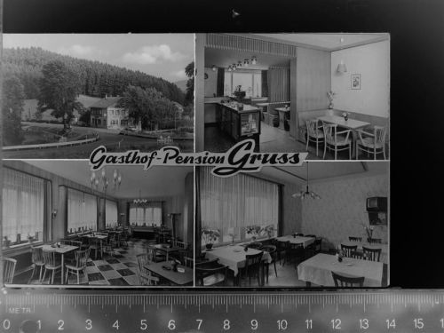 59929 W5790 Brilon GLASNEGATIV Gasthof-Pension Gruss