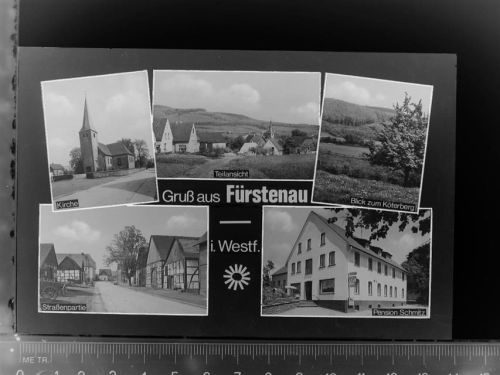 Fürstenau Mehrfachbildkarte