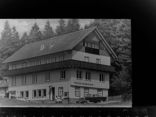 72250 W7290 Kniebis GLASNEGATIV Pension Kniebishöhe