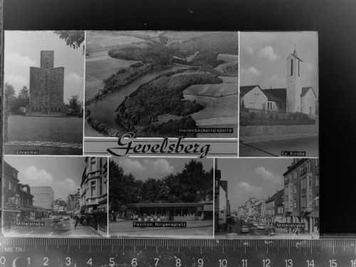 Gevelsberg Mehrfachbildkarte