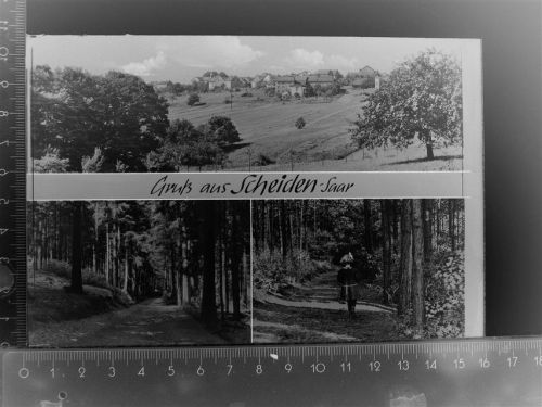Scheiden Mehrfachbildkarte