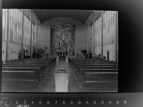 35423 W6302 Lich , Hess GLASNEGATIV Kirche