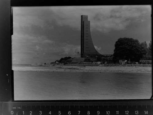 24235 W2304 Laboe GLASNEGATIV Marine Ehrenmal
