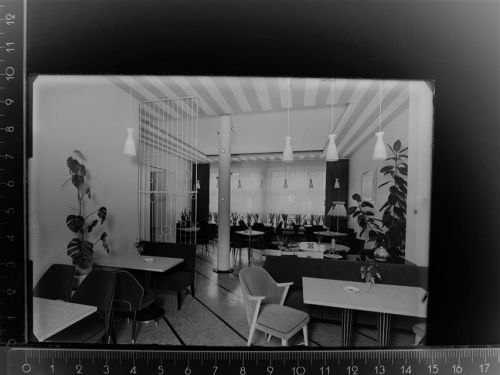 59348 W4710 Lüdinghausen GLASNEGATIV Café Schole