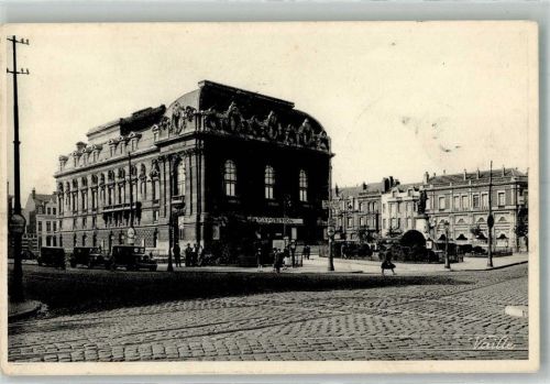 Calais Denkmal Jacquard Theter Auto